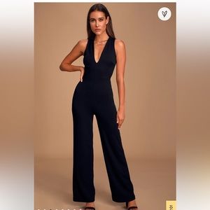 Lulus black pant romper!